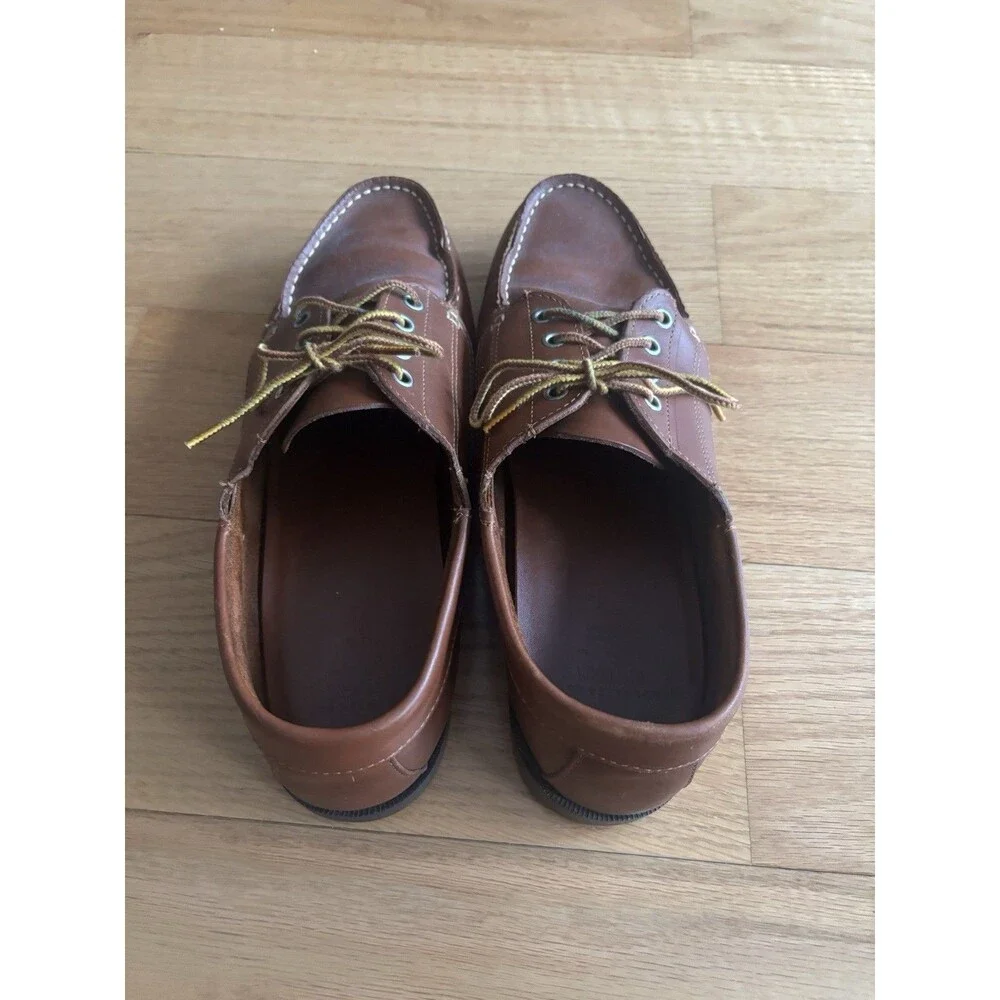 Bass Three Eyelet Camp Moccasin Shoe Size 11.5